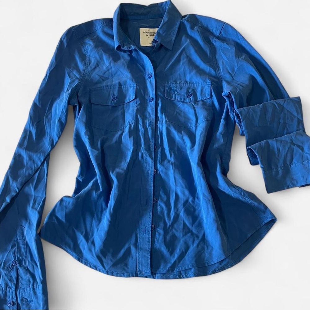 Abercrombie & Fitch @ Womens Premium Soft Long Sleeve Shirt size Medium